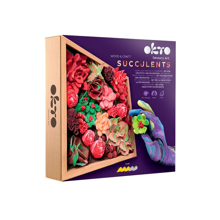 OKTO Комплет за моделирање сочни 21 x 21 cm DESIRE - 1