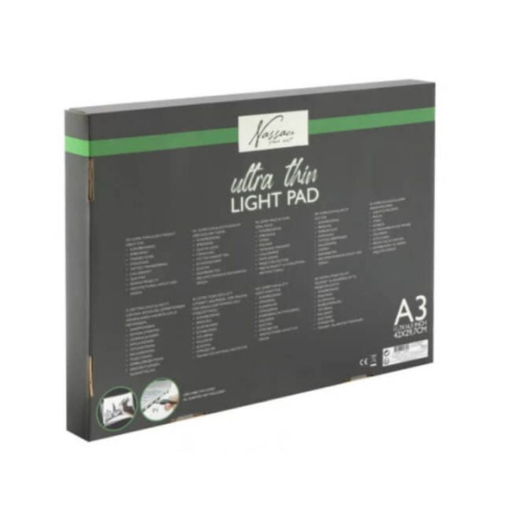 Осветлена LED NASSAU за следење A3 ultra тенок - 4