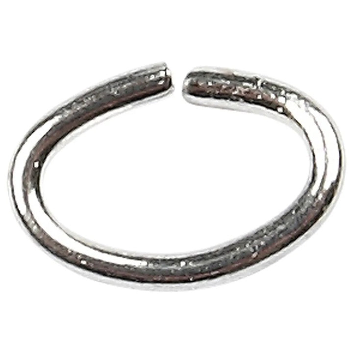 Овални поврзувачки прстени 0,7 mm, 50 парчиња | Разни Бои - 3
