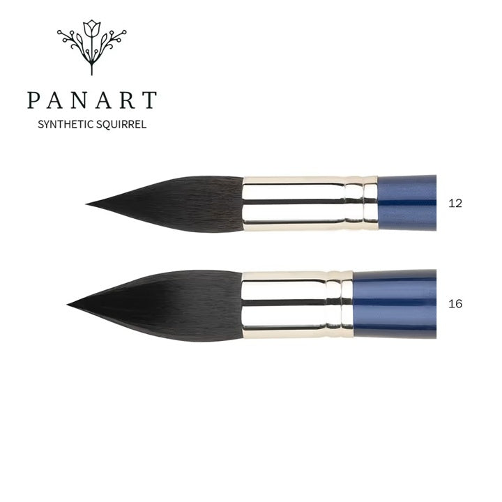 PanArt Mop 1181 - Четка за акварел со синтетичка коса од верверица - 2