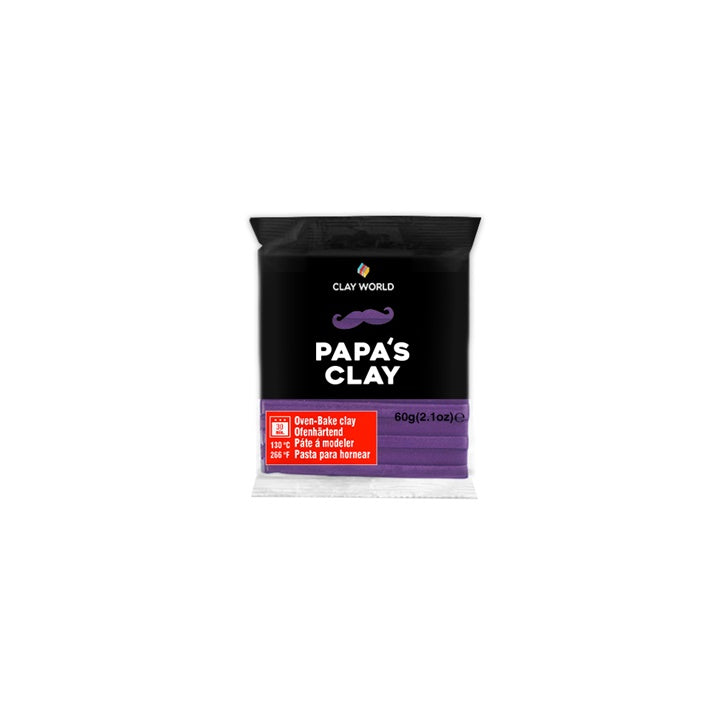 Papa's Clay Polymer Clay 60g | Различни нијанси - 22