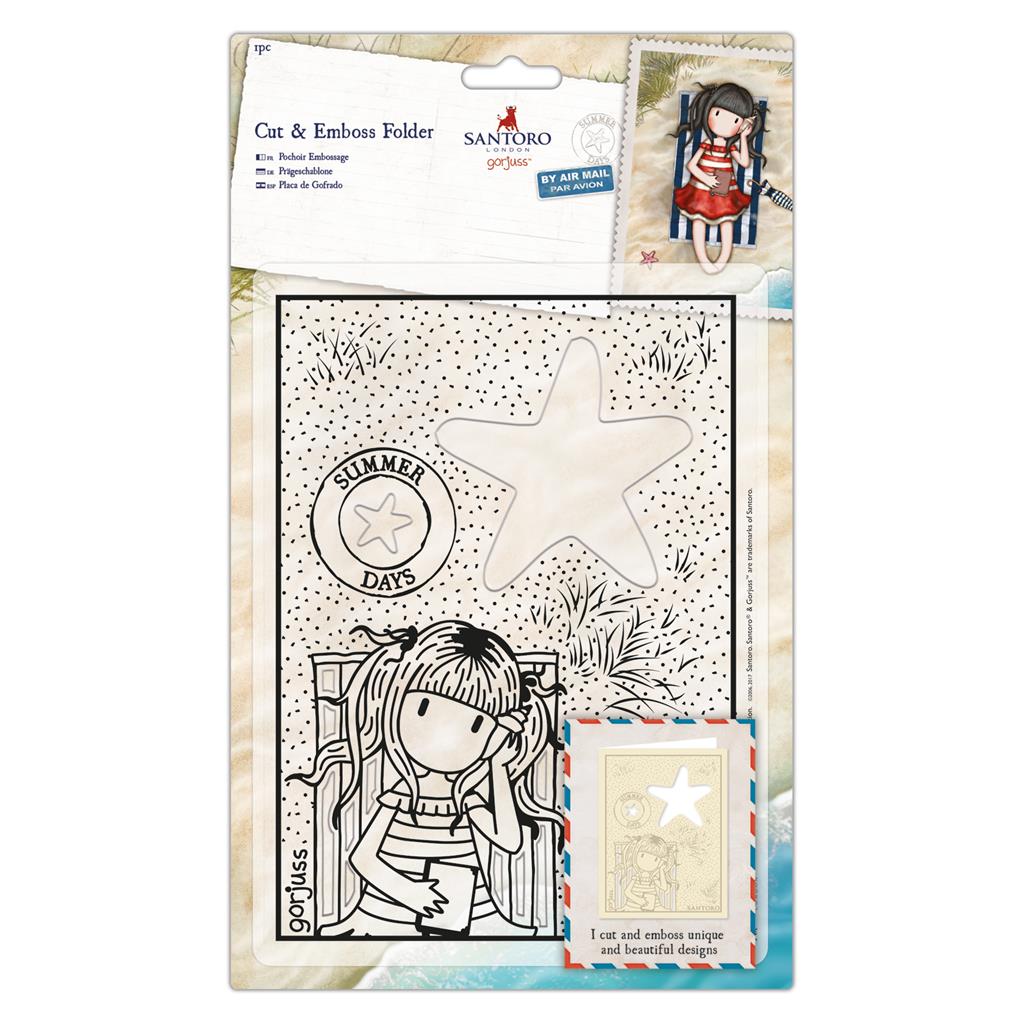 Папка за ембосирање DOCRAFTS Santoro Gorjuss лето 15 x 21 cm