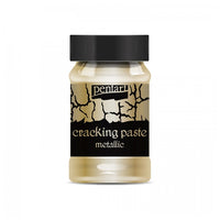 Паста со ефект на пукнатини металик Pentart 100 ml - 3