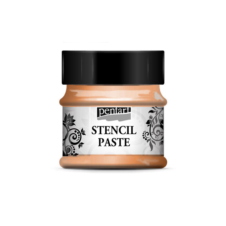 Паста за шаблон бисерна Stencil Paste Pentart 50ml - 4