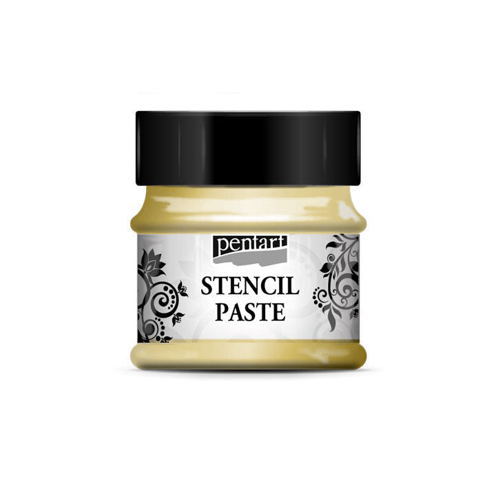 Паста за шаблон бисерна Stencil Paste Pentart 50ml - 3