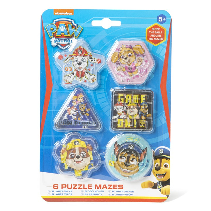 PAW PATROL мини лавиринт 6 парчиња