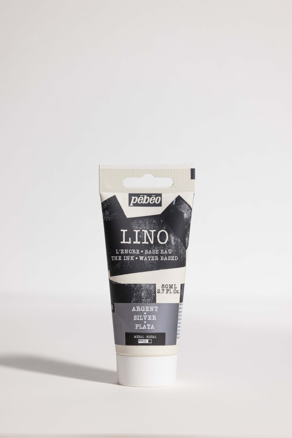 Pebeo боја за линорез 80 ml – Сребрена