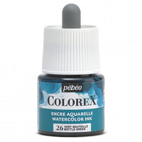 Pebeo Colorex течен акварел 45 ml – Шише зелена