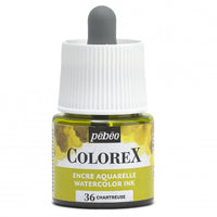 Pebeo Colorex течен акварел 45 ml – Шартрез