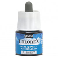 Pebeo Colorex течен акварел 45 ml – Кинеско сина
