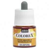 Pebeo Colorex течен акварел 45 ml – Темножолта