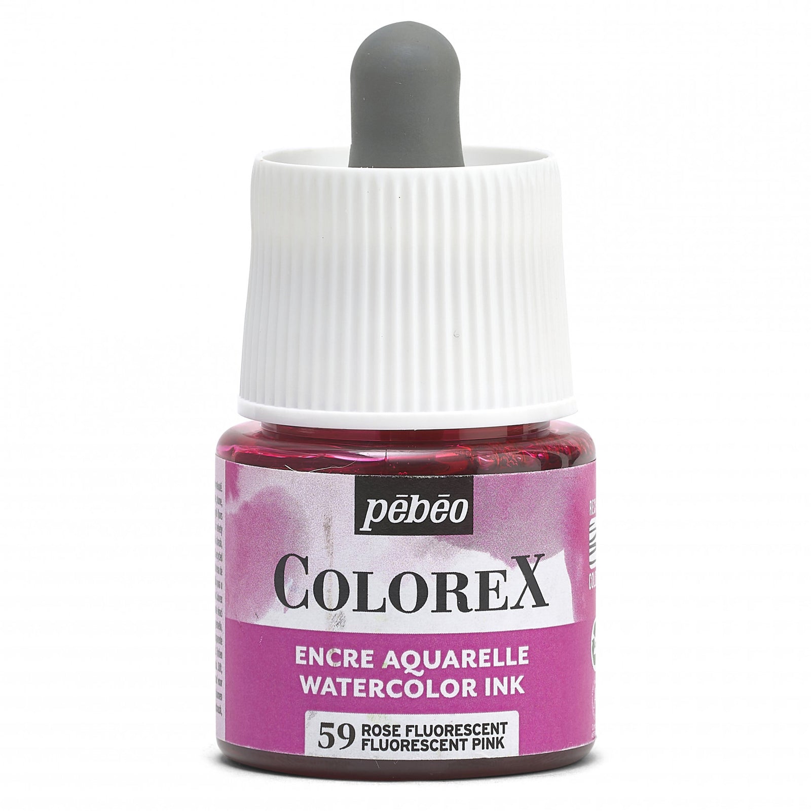 Pebeo Colorex течен акварел 45 ml – Флуоресцентно розова