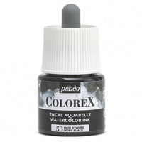 Pebeo Colorex течен акварел 45 ml – Слонова коска црна