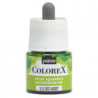 Pebeo Colorex течен акварел 45 ml – Светлозелена