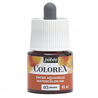 Pebeo Colorex течен акварел 45 ml – Портокалова