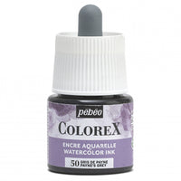 Pebeo Colorex течен акварел 45 ml – Пејнс сива