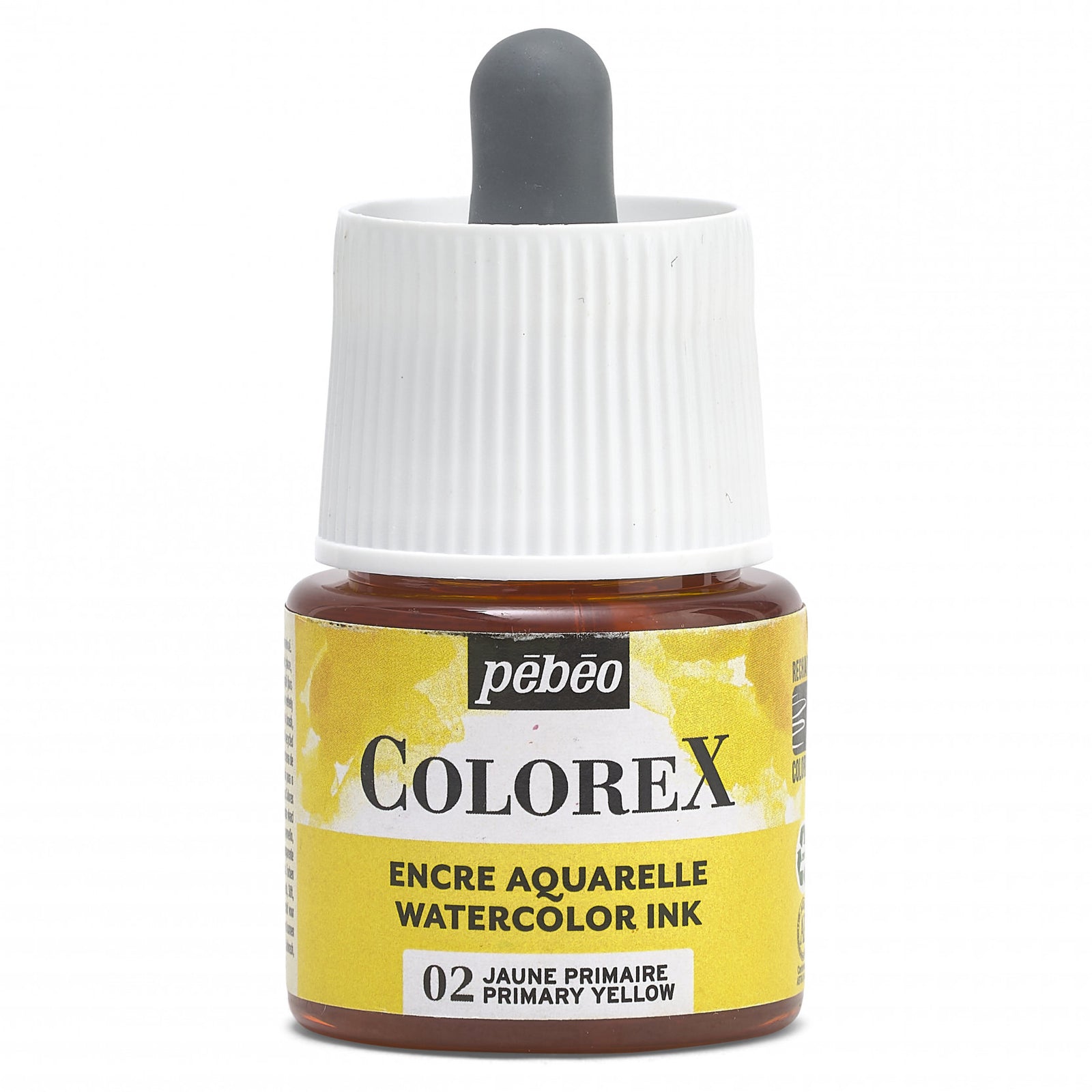 Pebeo Colorex течен акварел 45 ml – Примарно жолта
