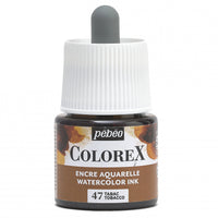 Pebeo Colorex течен акварел 45 ml – Тутун