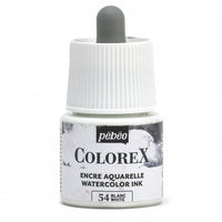 Pebeo Colorex течен акварел 45 ml – Бела
