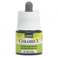 Pebeo Colorex течен акварел 45 ml – Жолто-зелена