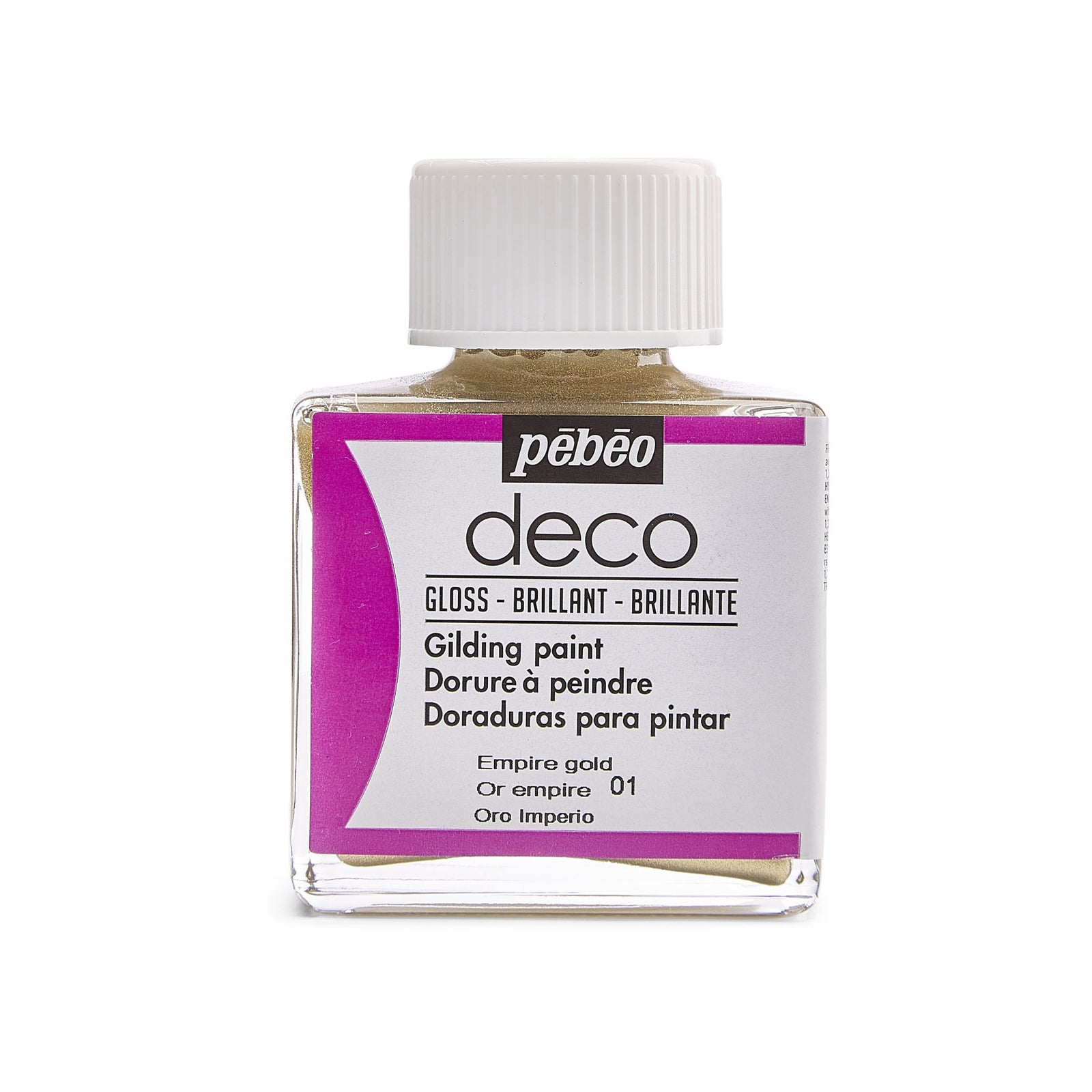Декоративна акрилна боја Pebeo Deco сјајна 75 ml - златна