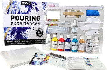 Pebeo комплетен сет за pouring – 47 пар.