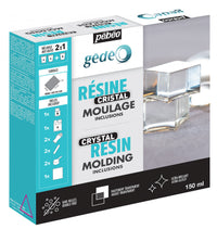 Кристална епоксидна смола Pebeo Gédéo Crystal Resin 150 ml проѕирна