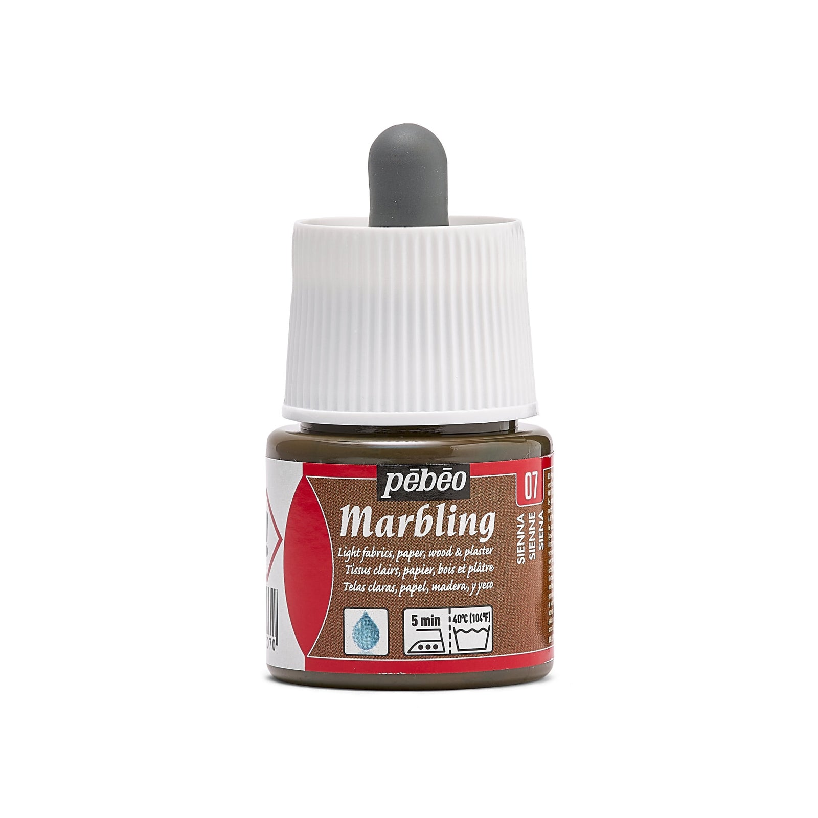 Боја за мермеризирање Pebeo Marbling 45 ml – Сиена