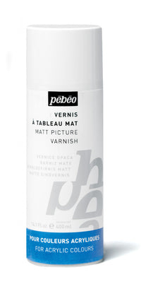 Pebeo Studio Acrylics мат лак во спреј 400 ml