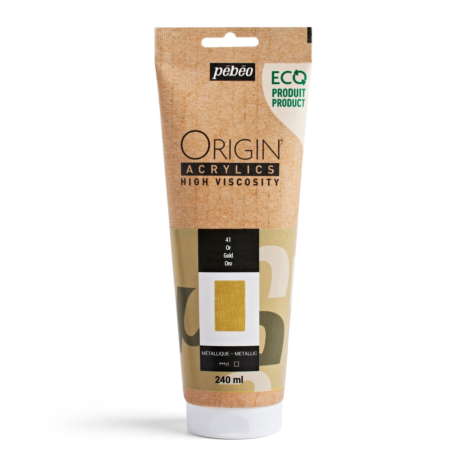 Pebeo Origin акрилна боја 240 ml – Златна
