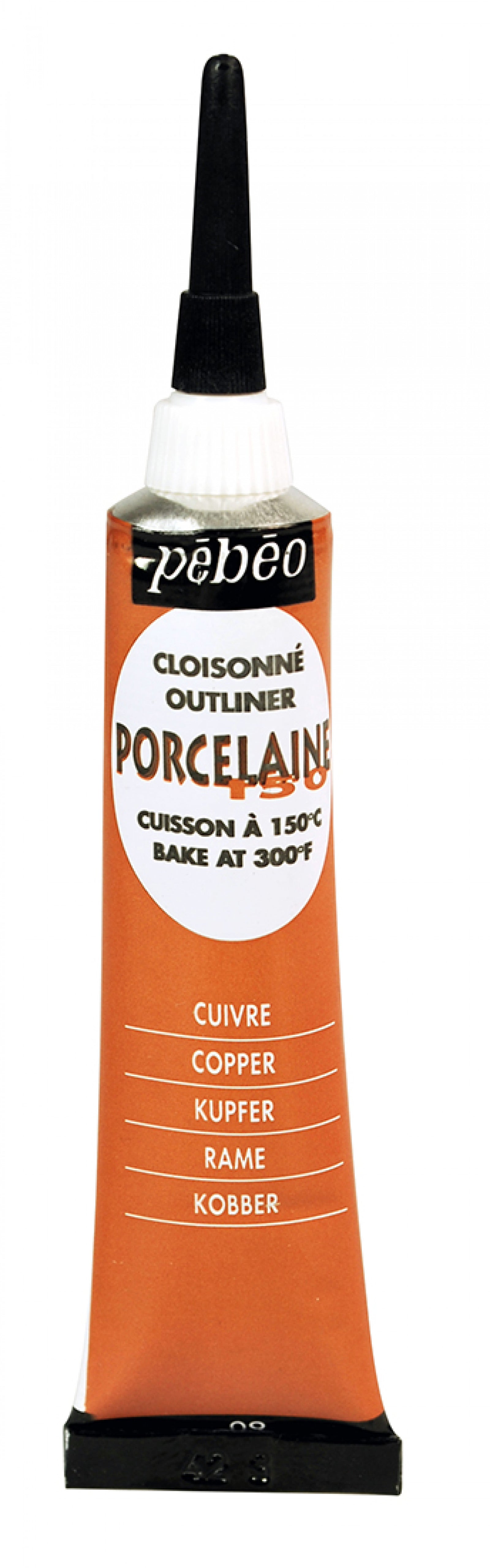 Pebeo Porcelaine 150 релјефна контура за порцелан 20 ml