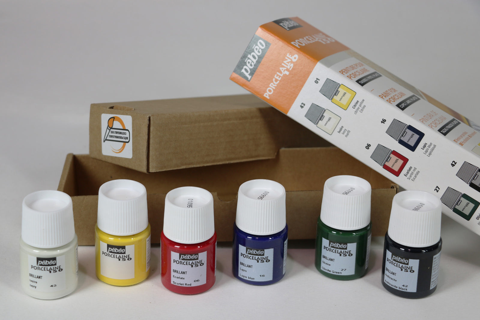 PEBEO Porcelaine 150 сет бои за порцелан 6 x 20 ml