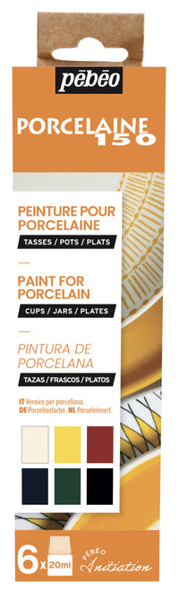 PEBEO Porcelaine 150 сет бои за порцелан 6 x 20 ml