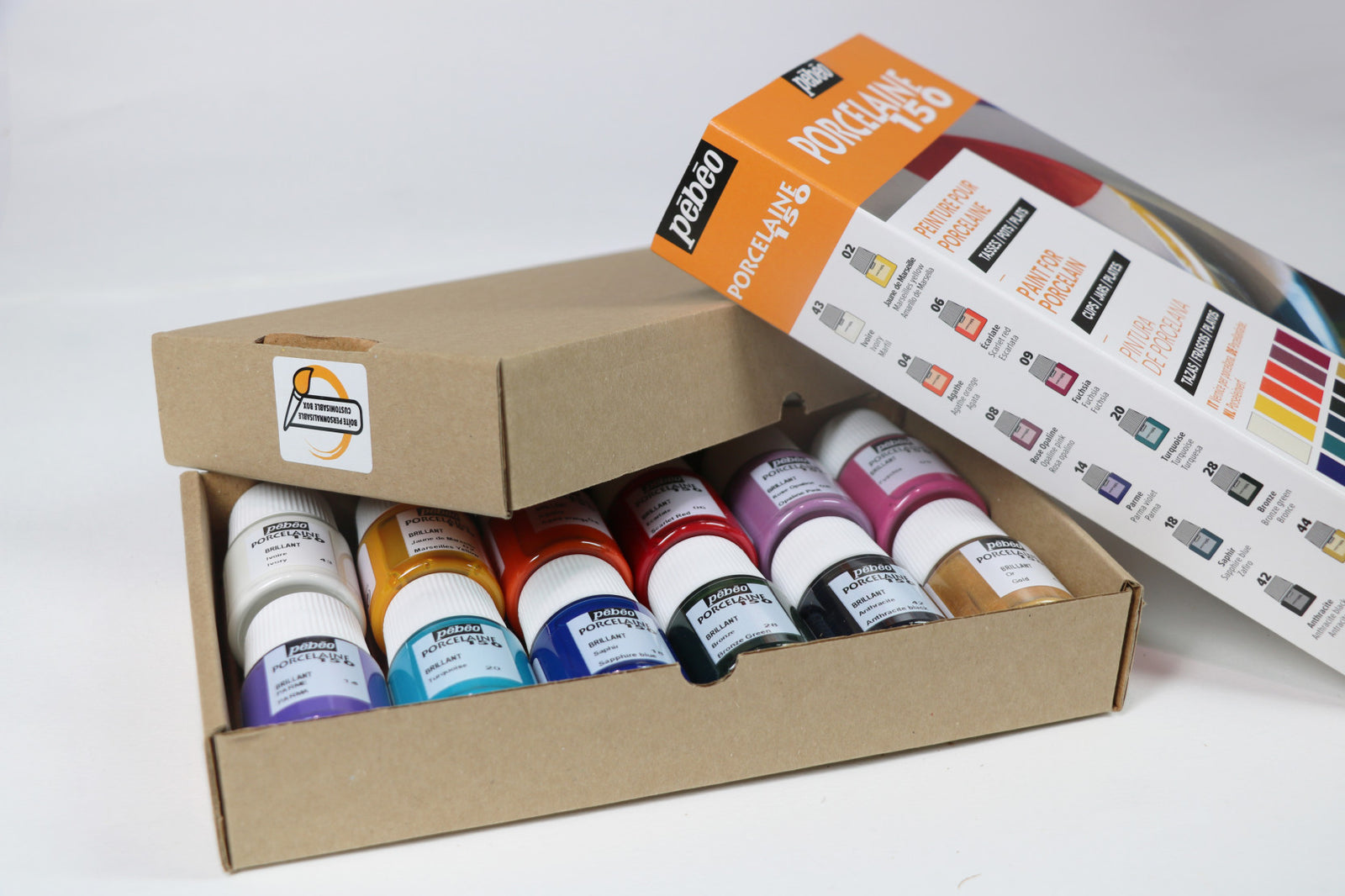 Pebeo Porcelaine 150 сет бои за порцелан 12 x 20 ml Exploration 1