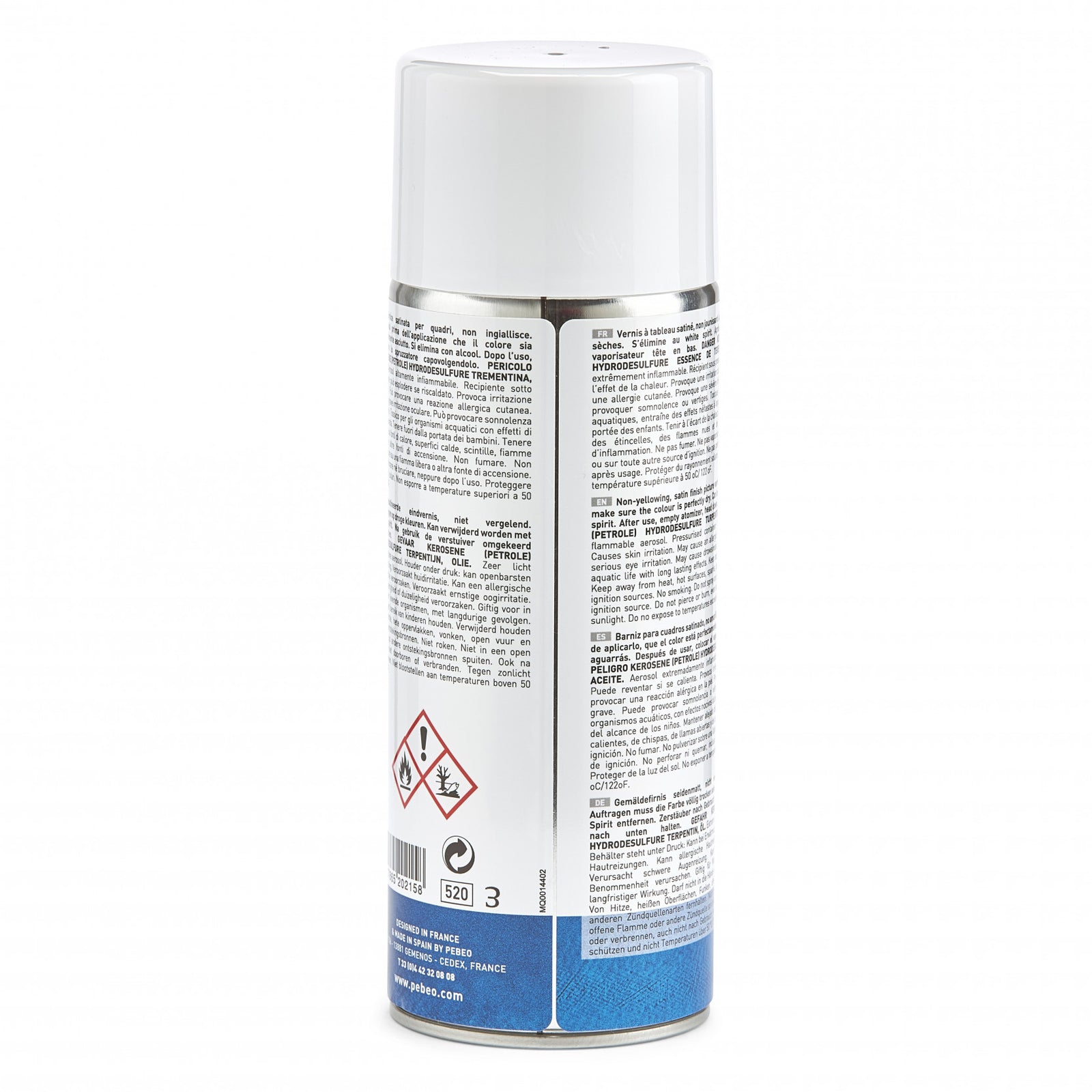 Pebeo сатенски лак во спреј 400 ml