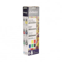 Pebeo Setacolor сет покривни бои за текстил 6 x 20 ml