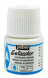 PEBEO Setacolor медиум за посветлување бои за текстил 45 ml