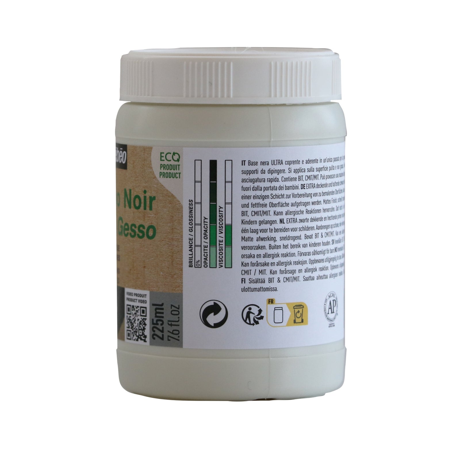 Pebeo Studio црн гесо 225 ml