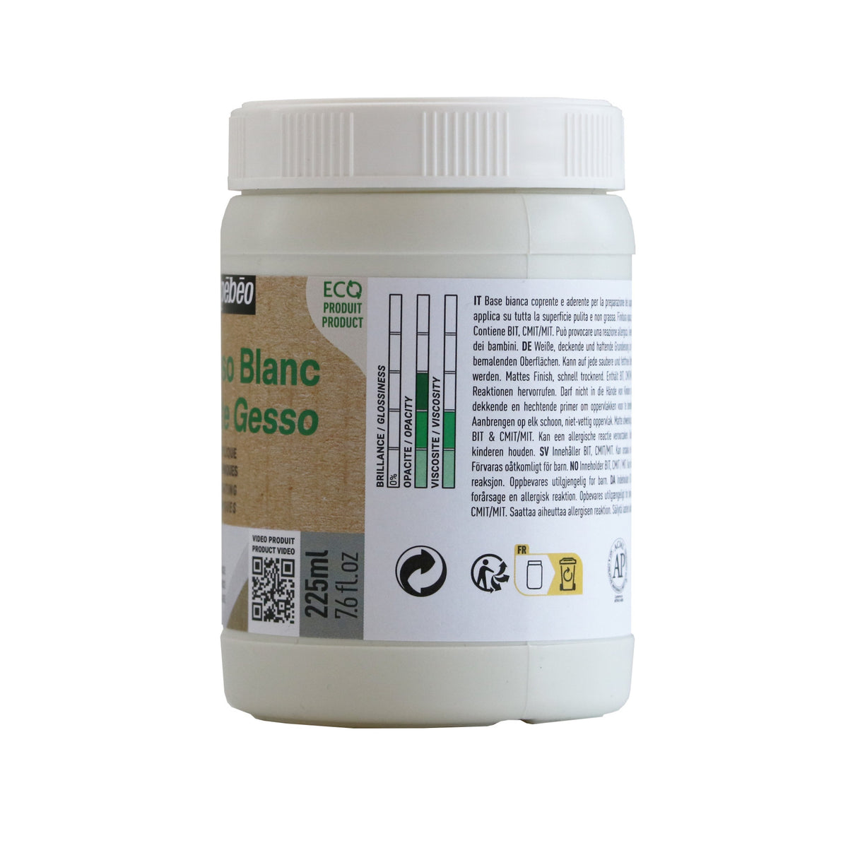 Pebeo Studio акрилен гесо грунд 225 ml
