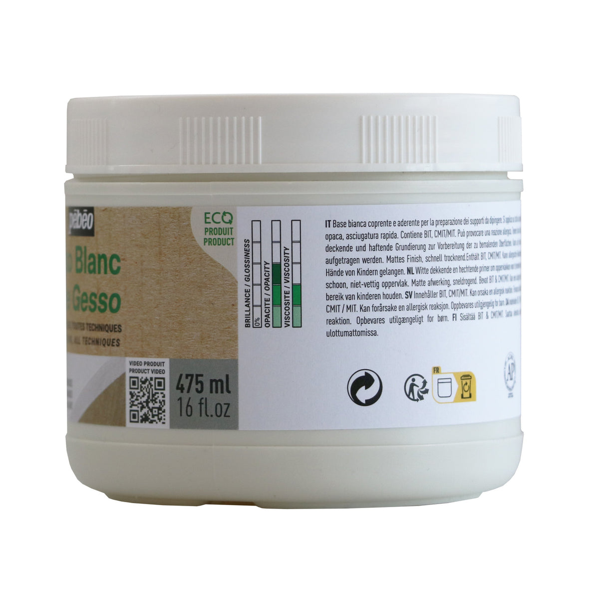 Pebeo Studio гесо 475 ml