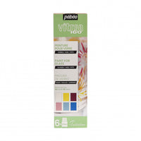 Pebeo Vitrea 160 сет бои за стакло 6 x 20 ml
