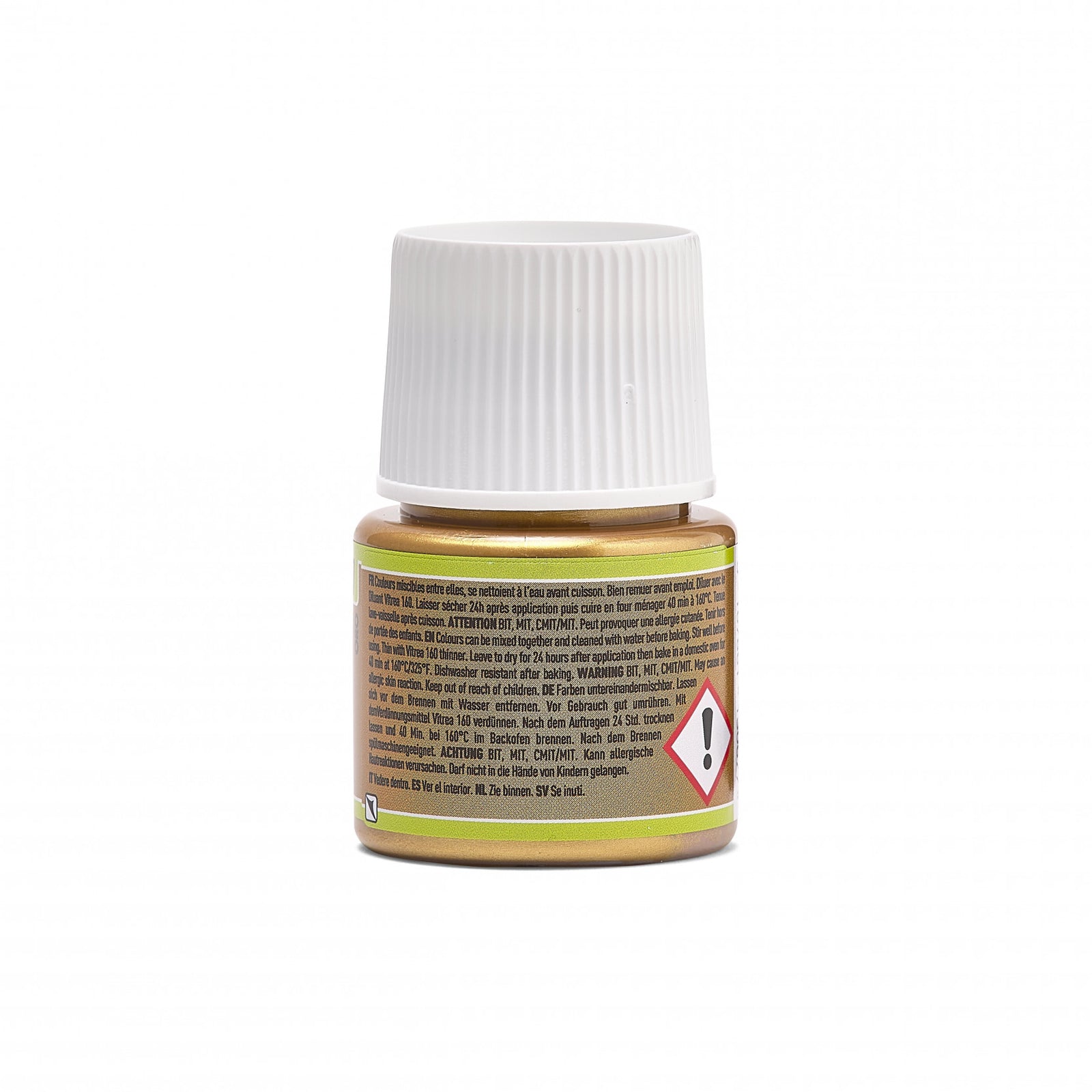 Боја за стакло и витраж Pebeo Vitrea 160 – 45 ml, Shimmer Gold