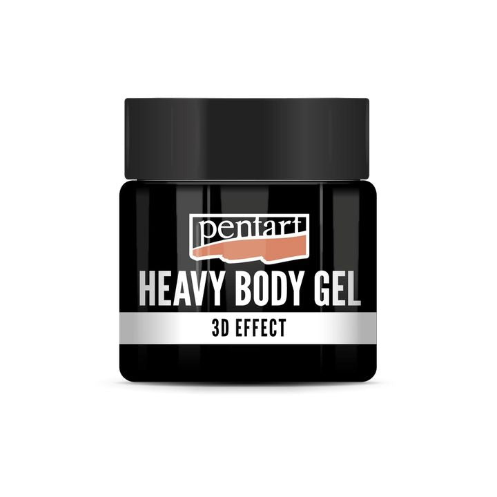 Pentart Black Glossy Heavy Body Gel - 2