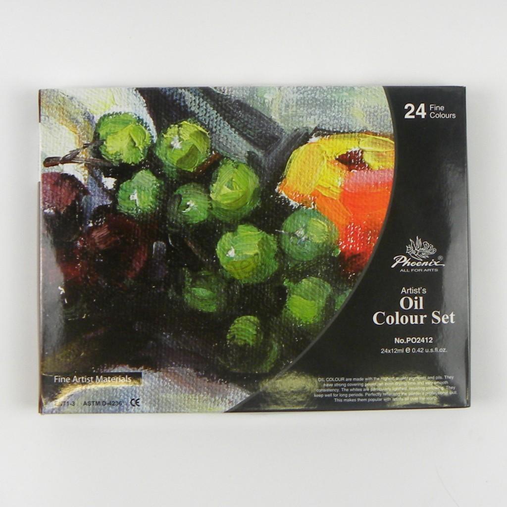 Phoenix – сет маслени бои 12–24 x 12 ml