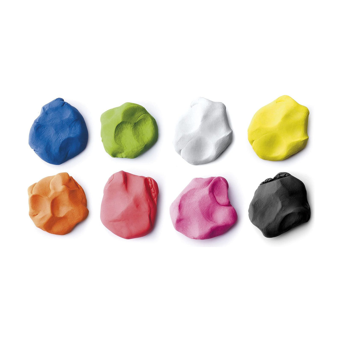 Пластелин GIOTTO Patplume неонски бои 8 x 33 g