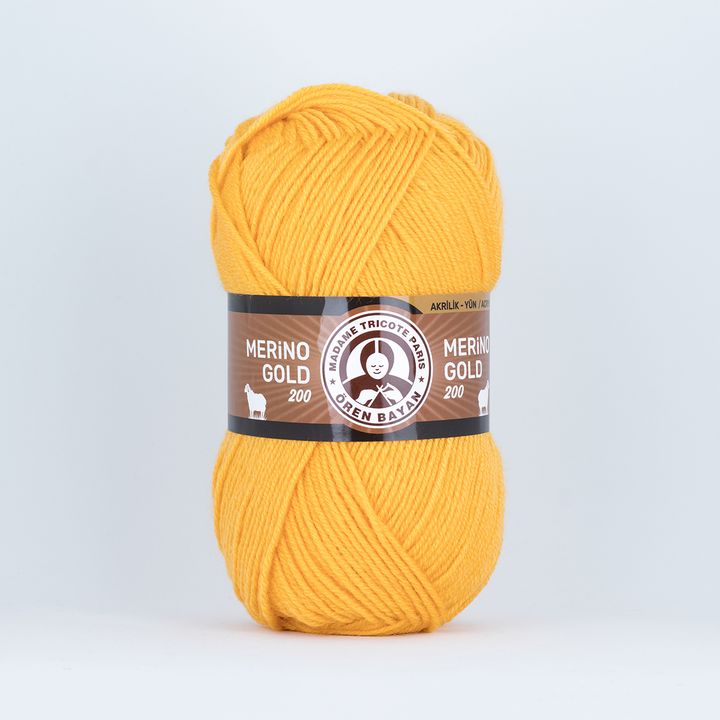 Merino Gold Batik 200 Mehrfarbiges Garn – 029 Gelb
