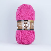 Merino Gold Batik 200 Mehrfarbiges Garn – 042 Dunkelrosa