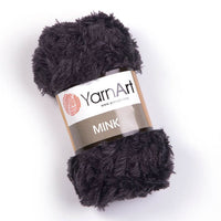 Nerz-Strickgarn von YarnArt – 336 Schwarz