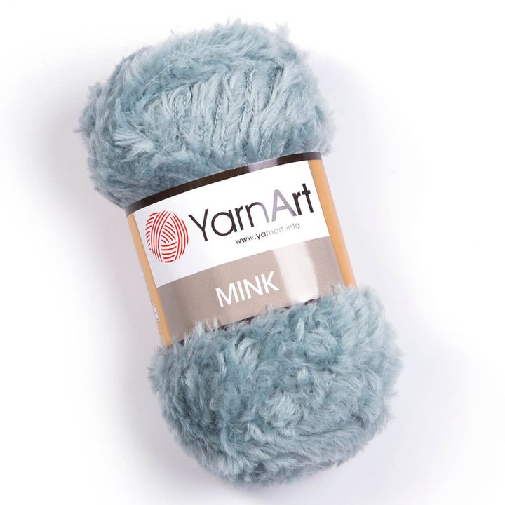 Nerz-Strickgarn von YarnArt – 348 Hellgrün