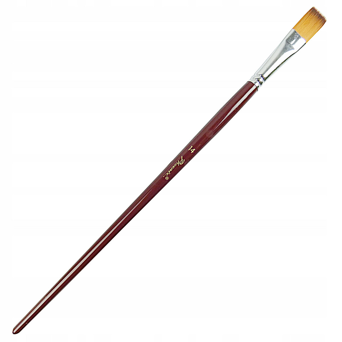 Плоска синтетичка четка Phoenix 6604A, големини 0–16 – 14#